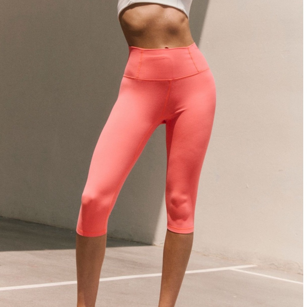 FP Movement Never Better Leggings Neon Coral Women’s Medium Free People